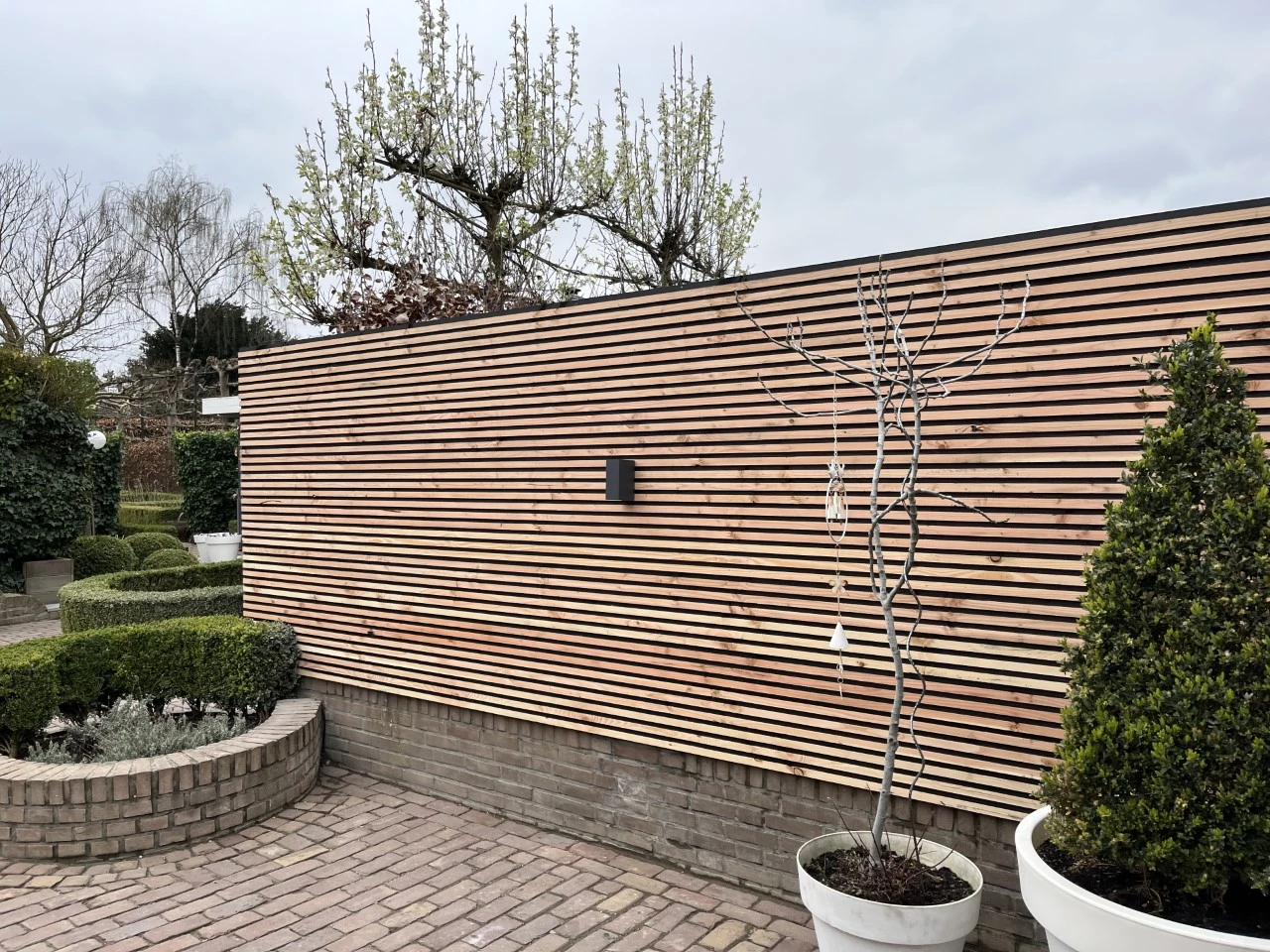 Douglas Rhombusprofielplank Triple 2.5 x 14 cm (25 x 140 mm) Zwart - Lengte 400 cm - Afbeelding 11